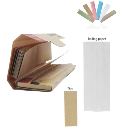 100 Minimum Custom Rolling Paper Booklets And Custom Display Boxes (With Tips)