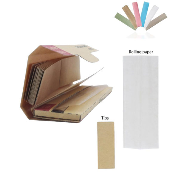 100 Minimum Custom Rolling Paper Booklets And Custom Display Boxes (With Tips)