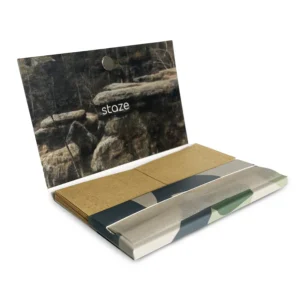 100 Minimum Rolling Papers+Crutches Tips+ Magnets Enclosure Custom Booklet & Custom Display Box