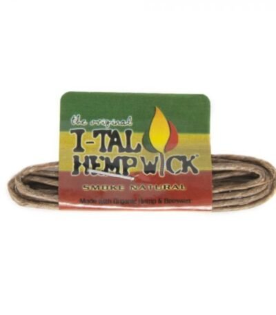 Custom 100% Organic Hemp Wick With Natural Beeswax Coating, Twisted Bee (3.3ft x Standard Size) Custom In Header Card Package