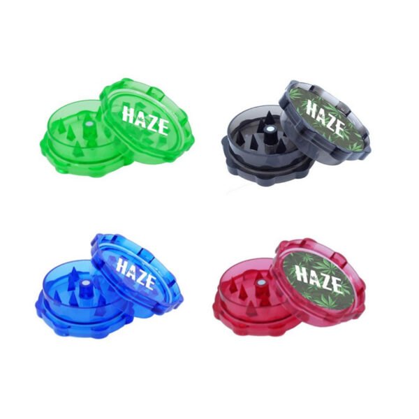 Custom 2 Layers Acrylic Plastic Octagon Grinder Top Logo