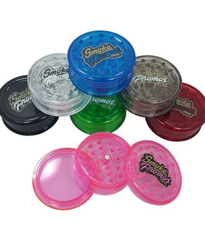 Custom Acrylic Plastic Grinder Top UV Print Logo