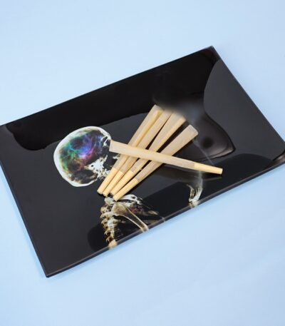 Custom All Over Fully Print Glass Rolling Tray