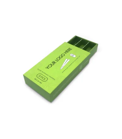 Custom CBD Sleeves Drawer Cigar 3 Packs 84mm 98mm 109mm Joint Paper Box Holder Rolling Joint Smoking For Roll-Up Cigarettes Herb Container
