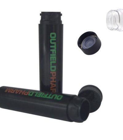 Custom CR Proof Plastic Tube Smoking Tobacco Pre-Rolled Cone Joint Stash Jar Child Resistant Cigarette Holder Blunt Pill Box Storage Container Waterproof