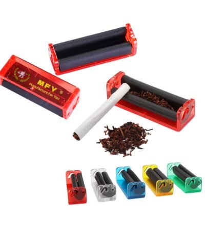 Custom Cigarette Clear Plastic Cigar Rolling Device 70mm 78mm 110mm Tobacco Paper Roller Machine Automatic Box Maker AUST