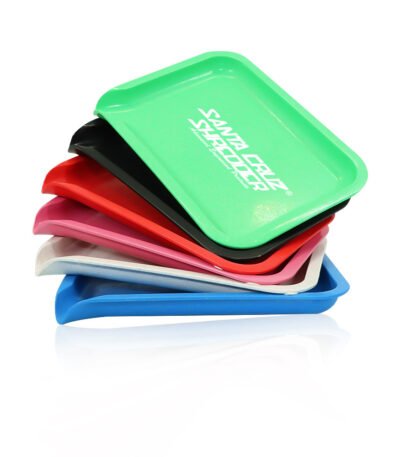 Custom Eco-Friendly Bio Rolling Tray Biodegradable Funnel Mouth Smoking Tray
