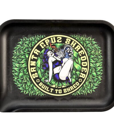 Custom Eco-Friendly Bio Rolling Tray Biodegradable Funnel Mouth Smoking Tray (Full Colors Logo)