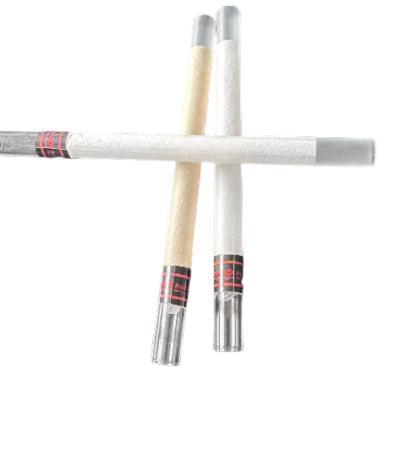 Custom Glass Tipped Cannon Pre Rolled Cone, Glass Filter Tips + Unbleached Brown Rice Hemp Paper Cones