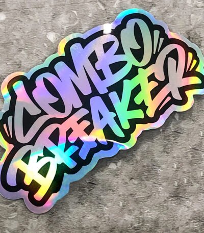 Custom Logo 1 1.5 2 2.5 3 4 Hologram Stickers Graffiti Sticker Labels Strong Adhesive Stickers