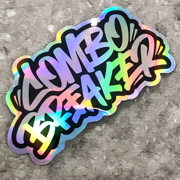 Custom Logo 1 1.5 2 2.5 3 4 Hologram Stickers Graffiti Sticker Labels Strong Adhesive Stickers