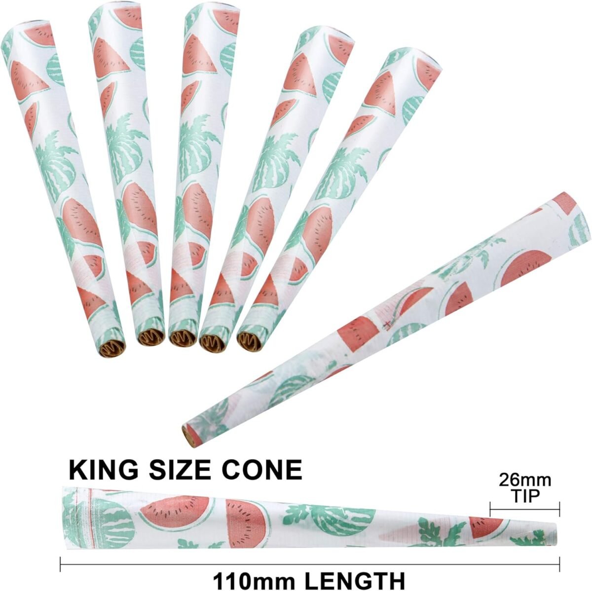 Custom Logo Pre Rolled Cones Print On 26mm Tips And Print On Papers With 1000 Cones Per Package