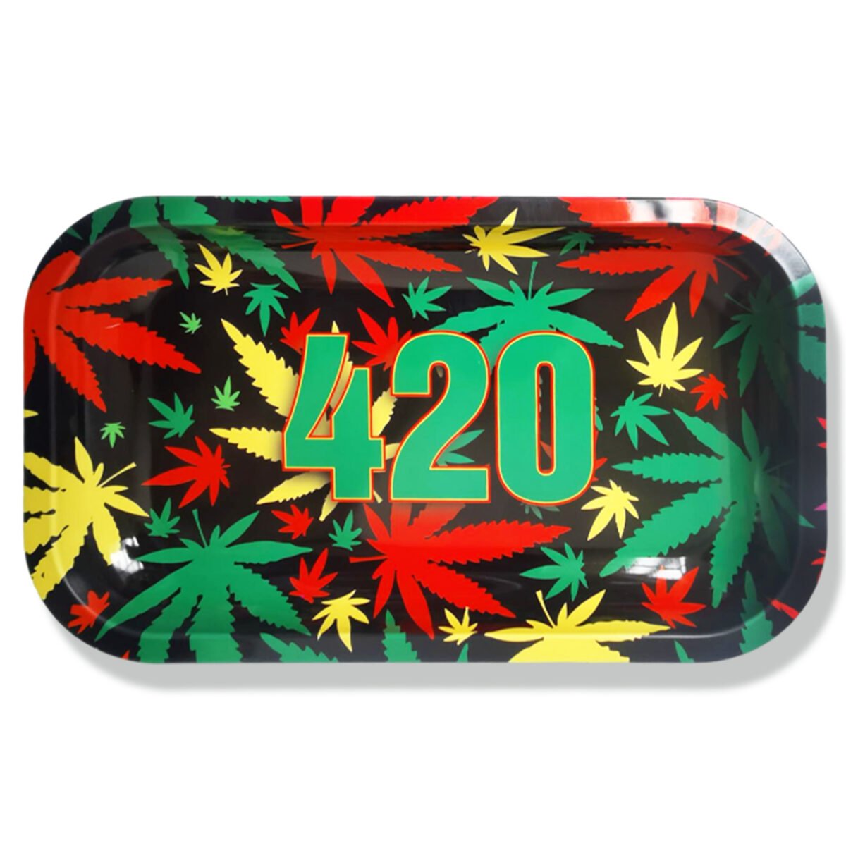 Custom Metal Rolling Tray Medium Size 27x16cm 10.6x6.3inches