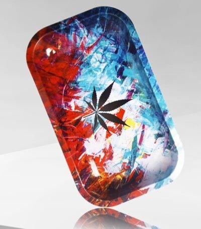 Custom Metal Rolling Tray Medium Size 27x16cm 10.6x6.3inches
