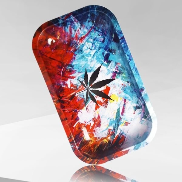 Custom Metal Rolling Tray Medium Size 27x16cm 10.6x6.3inches