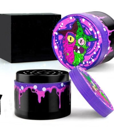 Custom Metal Zinc 40mm 50mm 55mm 63mm 75mm Grinder All Over Body Full Around Print