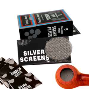Custom Package 500 PCS Stainless Steel Pipe Screens Silver Golden Screens Cigarettes Tobacco Metal Filters Smoke Pipes Hookah