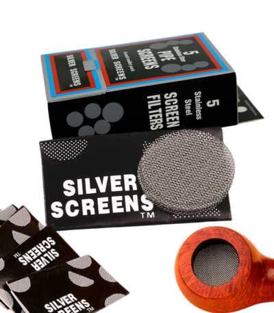 Custom Package 500 PCS Stainless Steel Pipe Screens Silver Golden Screens Cigarettes Tobacco Metal Filters Smoke Pipes Hookah
