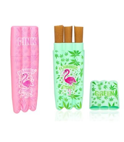 Custom Portable Smoking Cigar Tobacco Box Pre Roll Cones Joint Holder Case