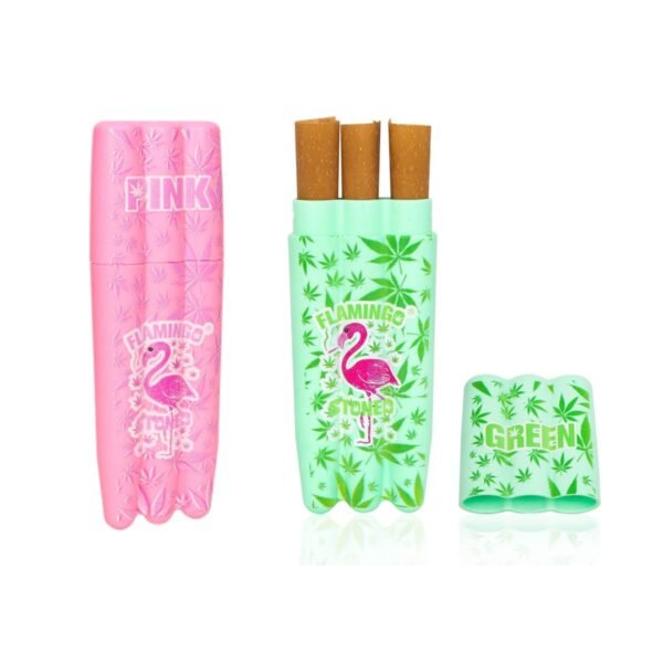 Custom Portable Smoking Cigar Tobacco Box Pre Roll Cones Joint Holder Case