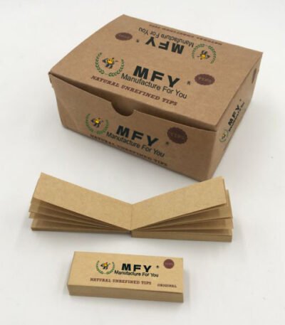 Custom Printed Flat Filter Crutch Booklets WWo Customize Display Box