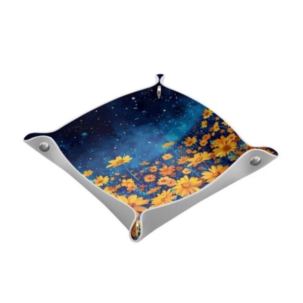 Custom Removable Vegan Silicone Leather Latch Tray