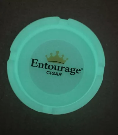Custom Round Silicone Ashtrays (Glow In The Dark)