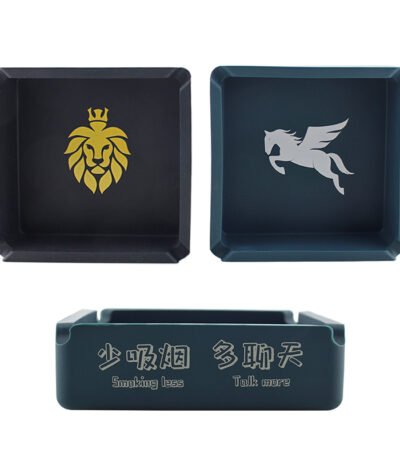 Custom Square Silicone Ashtrays