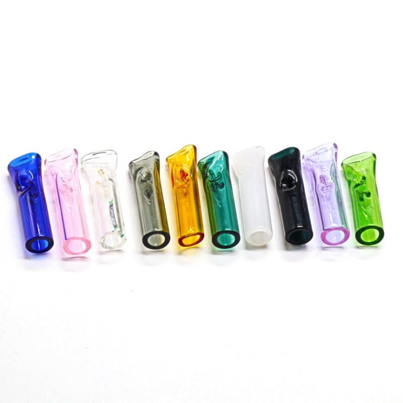 Custom Tobacco Cigarette Chillum 7mm 8mm 9mm 10mm 11mm 12mm 13mm 14mm Diameter Glass Filter Blunt Pipe Smoking Filter Tips