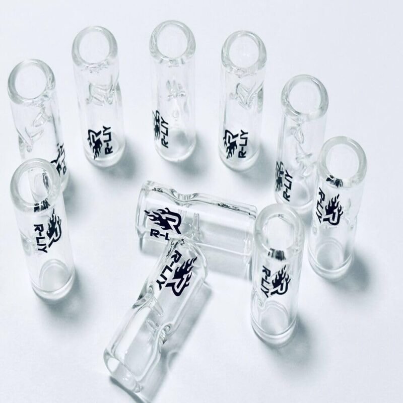 Custom Tobacco Cigarette Chillum 7mm 8mm 9mm 10mm 11mm 12mm 13mm 14mm Glass Filter Tips Blunt Pipe Smoking Filter Tips
