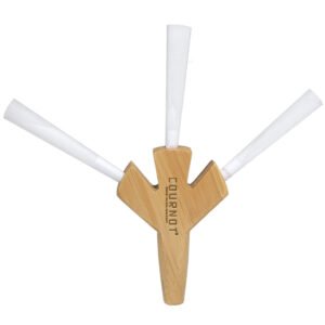 Custom Trident Wooden Cone Holder Handmade Piece Holds Up To 3 Pre-rolled Cones To Be Smoked Simultaniously