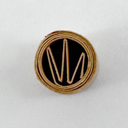Custom W M Shape Original Unbleached Pre-Rolled Tips, Unrefined Rolling Cigarette Blank Pure Color Crutch Filter Tip Loose Package