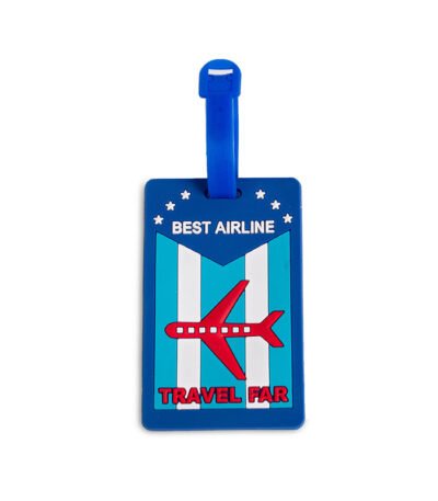 Custom Business Card Luggage Bag Tag Name Card Id Labels Case Suitcase Id PVC Cartoon Epoxy
