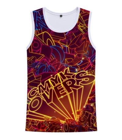 Custom CottonPolyester Tank Top Vest Shirt All Over Print Summer Sleeveless Tops Fashion Knit Clothes