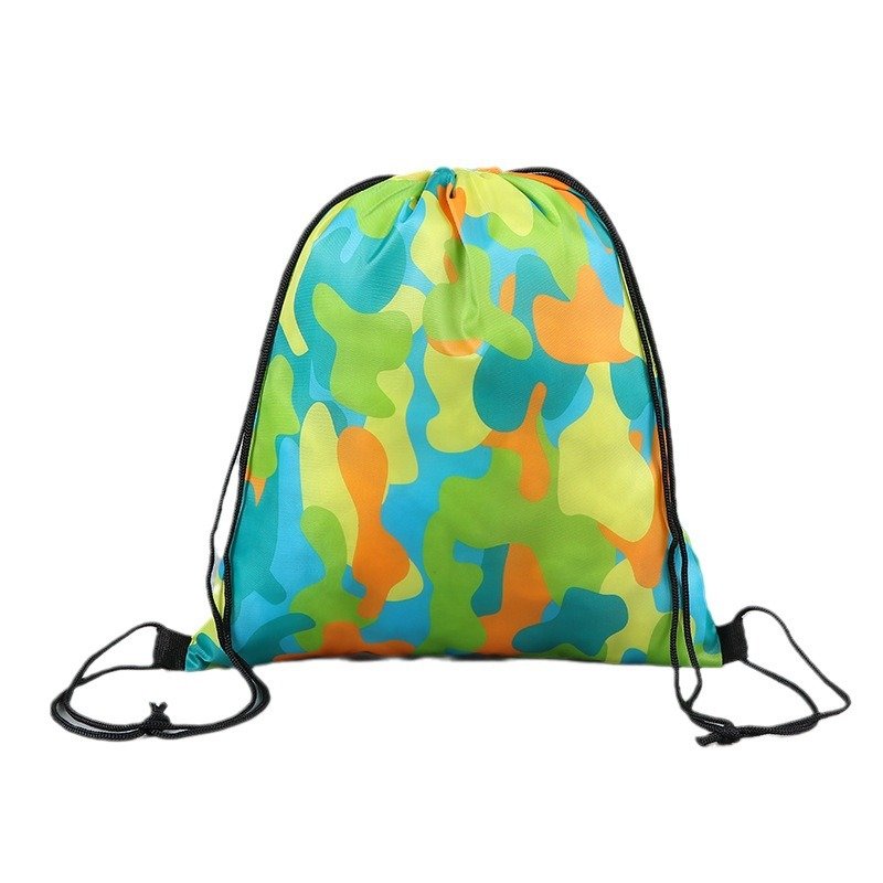 Custom Drawstring Bags Sports Waterproof Oxford Outdoor Backpack Party Favors Colorful String Bags Small Cinch Goodie Bags Candy Snack Storage Bag Travel Camping Sports Bag Birthday Party Gift