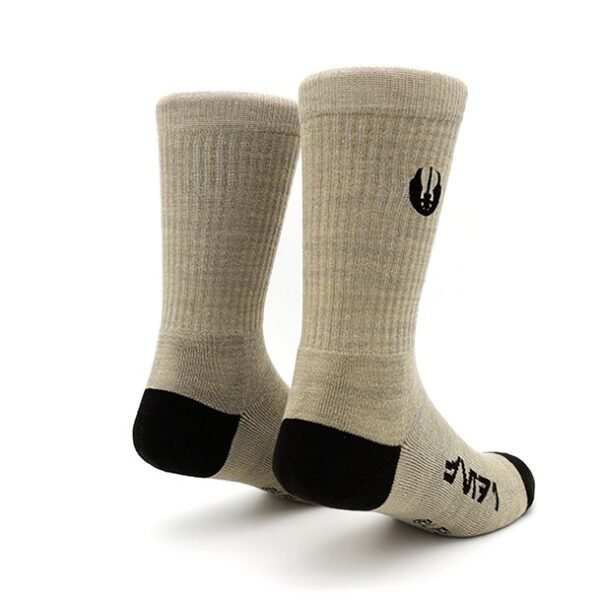 Custom Embroidery Logo Crew Socks Medium Tube Cotton Breathable Sweat Absorbent Personality Running Sports Basketball Socks