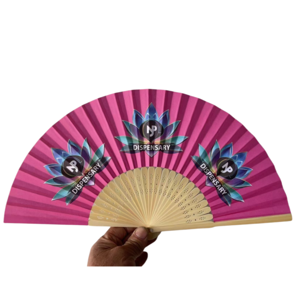 Custom Folding Fan With Photo Personalized Bamboo Frames Vintage Retro Style For Dancing Cosplay Wedding Party