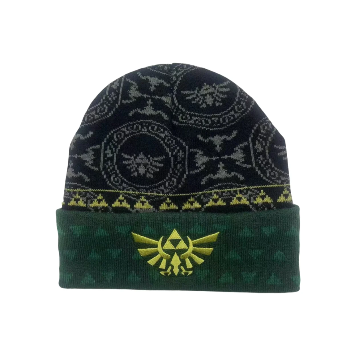 Custom Jacquard + Embroidered Logo Knitted Beanies 100% Cotton Fashion Ball Winter Warm Beanie Hat Cap