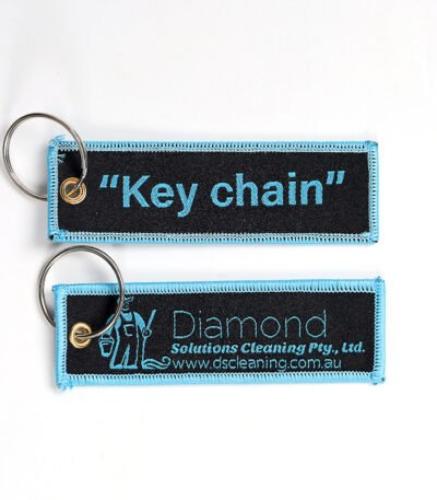 Custom Logo Embroidery Fabric Keychain Aircraft Woven Keyring Key Fob Key Tag Jet Name Tag Embroidery Keychain Airline Flight Tag Promotional Gift Men's Motorcycle ATV Car Scooters