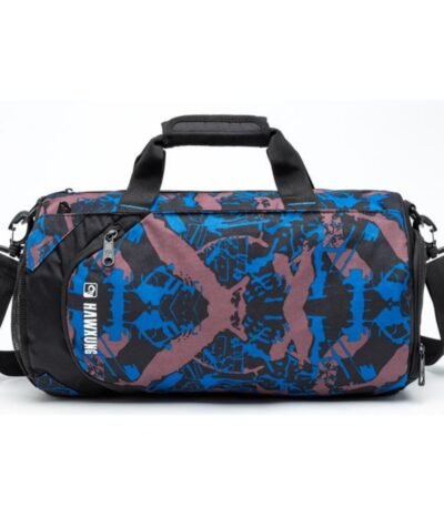 Custom Luggage Sports Duffel Gym Bags Travelling Luggage Outdoor Bag Adjustable Shoulder Strap Travel Camping