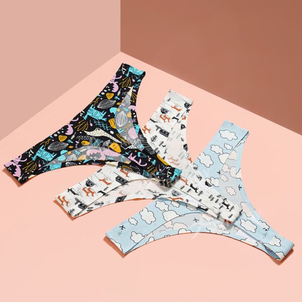 Custom Personalized Designed Women's Sexy Fashion DIY Name Mini Bikini String Thong Swimsuit Underwear Bottom Crock Bathing Suit (All Over Fully Print)