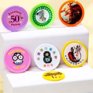 Custom Poker Chip Casino Poker Chips Set, 11.5 Gram Clay Composite Casino Poker Chips for Casino Card Games Texas Holdem Blackjack Gambling