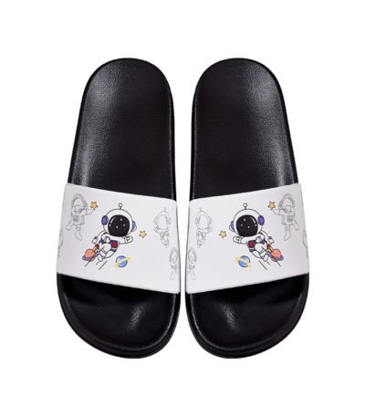 Custom Printed Summer Slipper Beach Sandals Soft Rubber Shower Bathroom Casual Thong Slippers