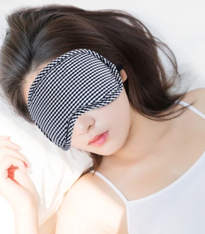 Custom Sleep Masks Adjustable Silk Blindfolds For Adults Play Games Wake Me Sex Eye Masks Blackout Satin Sleeping Mask Black
